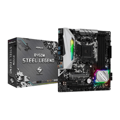 ASRock B450M Steel Legend - Review completo ASRock B450M Steel Legend - Placas-Mãe - Um clássico do custo-benefício AM4: estética robusta, USB-C, - Análise completa e review