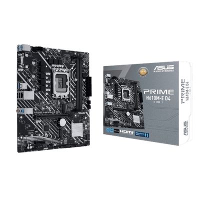 ASUS PRIME H610M-E D4 - Review completo ASUS PRIME H610M-E D4 - Placas-Mãe - Placa-mãe mATX LGA1700 com diferencial de 2 slots M.2, saída - Análise completa e review
