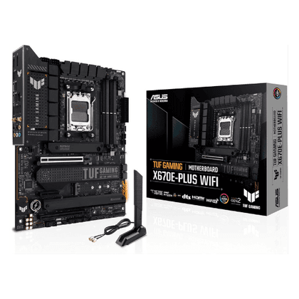 ASUS TUF Gaming X670E-Plus - Review completo ASUS TUF Gaming X670E-Plus - Placas-Mãe - Placa-mãe AM5 X670E robusta com PCIe 5.0 (GPU e M.2), suport - Análise completa e review