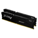 Kingston FURY Beast (Preta) DDR5 32GB (2x16GB) 5200MT/s CL40 (KF552C40BBK2-32)