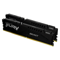 Kingston FURY Beast (Preta) DDR5 32GB (2x16GB) 5200MT/s CL40 (KF552C40BBK2-32)